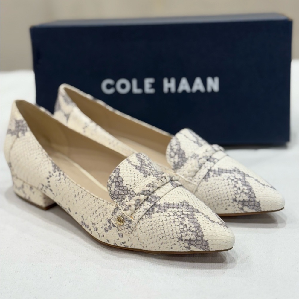 Cole Haan, Women's Mabel Skimmer, Color White, Size 8 B